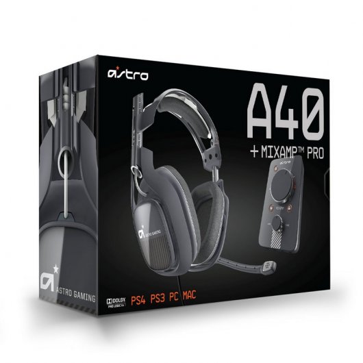 Astro A40 Auriculares Gaming Negros + MixAmp Pro