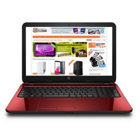 HP Notebook 15-R231NS i3-4005U/4GB/500GB/GT820M/15.6" Rojo