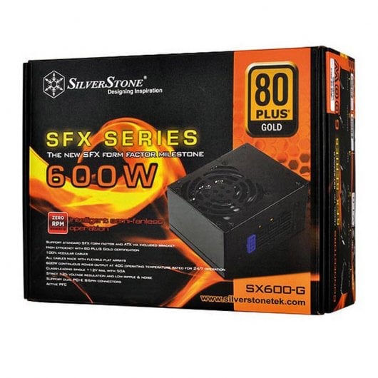 Silverstone SX600-G 600W Modular 80 Plus Gold