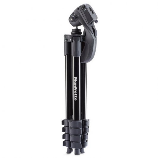 Manfrotto Compact Action Trípode Negro