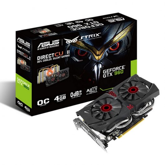 Asus GeForce Strix GTX 960 DirectCU II OC 4GB GDDR5