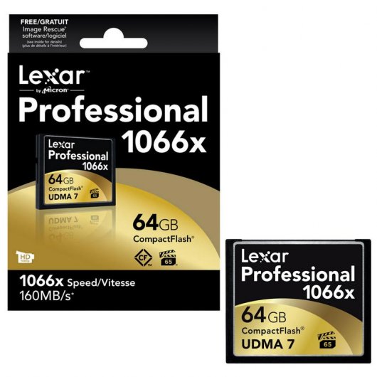 Lexar Professional Compact Flash UDMA7 1066x 64GB