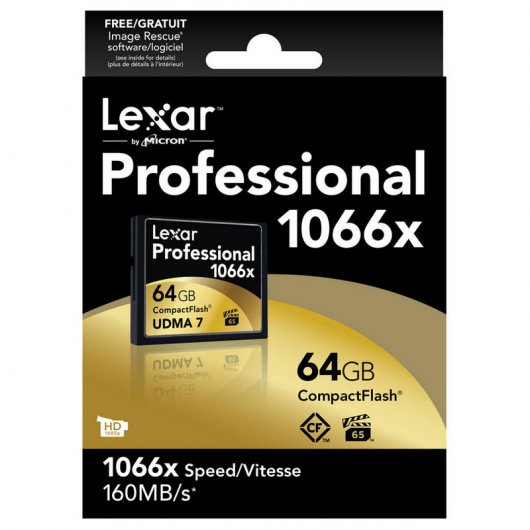 Lexar Professional Compact Flash UDMA7 1066x 64GB