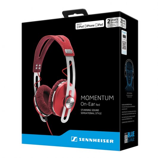 Sennheiser Momentum On-Ear Rojo