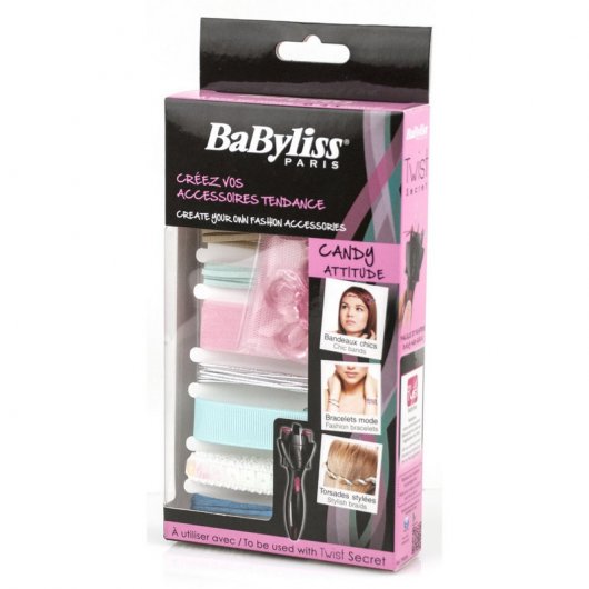 Babyliss Twist Secret Candy Accesorios para Peinados