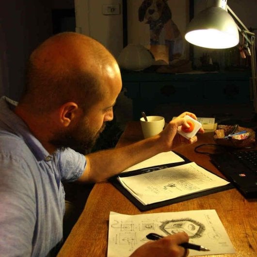 PowerCube Remote Regleta 4 Tomas Naranja