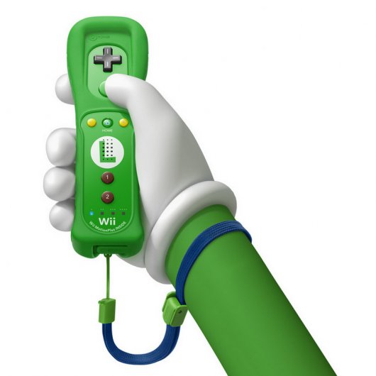 Nintendo Wii/Wii U Remote Plus Edición Especial Luigi