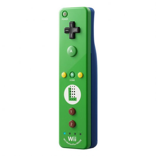 Nintendo Wii/Wii U Remote Plus Edición Especial Luigi