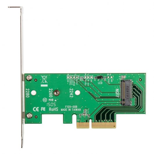 Adaptador SSD PCIe 3.0 x4 a M.2 (NGFF)