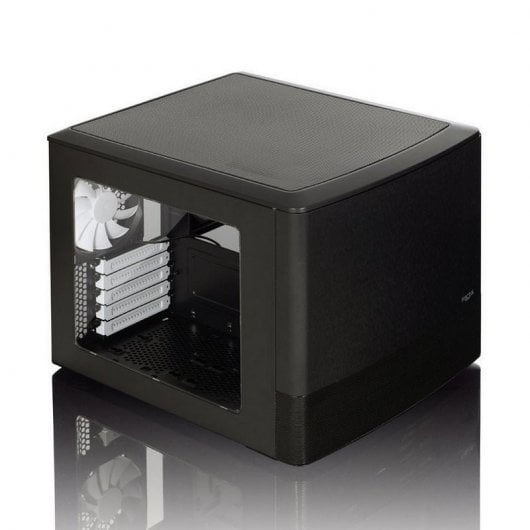 Estojo para PC compacto Fractal Design Node 804 com janela USB 3.0 preto