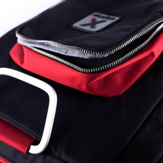 Maletín Approx appNBST15x Para Portátil de 15.6" Nylon Multi-Compartimentos Negro/Rojo