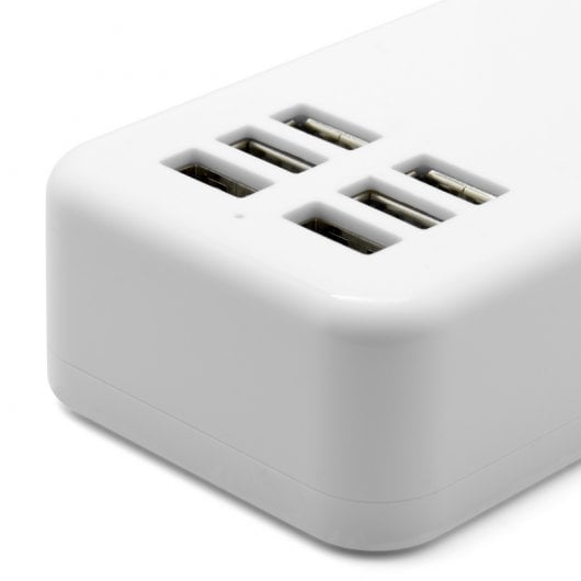 Unotec Cargador Regleta 6X USB con 6A