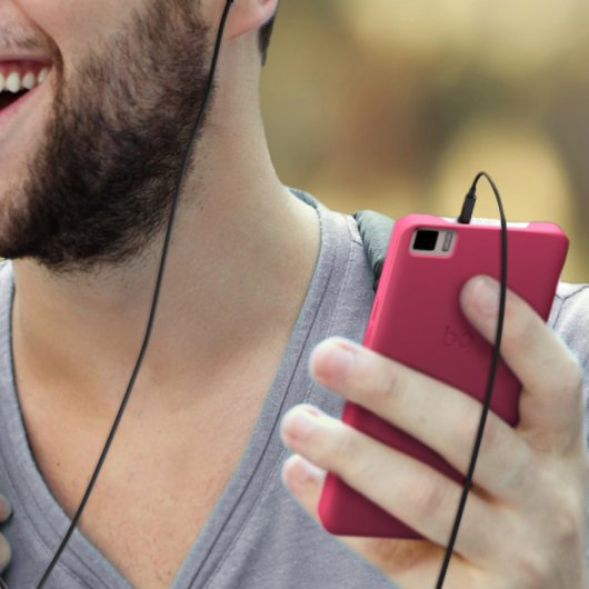 Bq Candy M Transparente para Aquaris M5