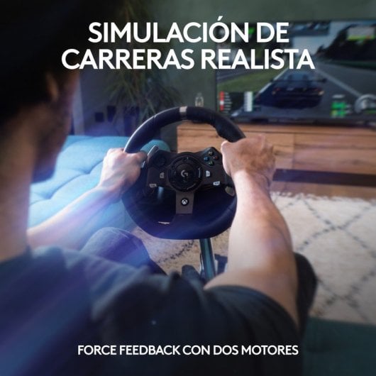 Logitech G920 Driving Force Volante e Pedais para Xbox Series/Xbox One/PC/Mac Preto