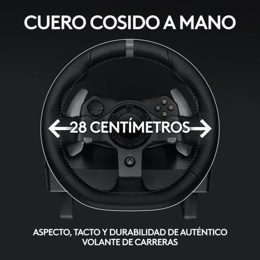 Logitech G920 Driving Force Volante e Pedais para Xbox Series/Xbox One/PC/Mac Preto