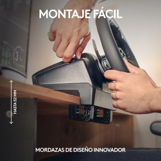 Logitech G920 Driving Force Volante e Pedais para Xbox Series/Xbox One/PC/Mac Preto