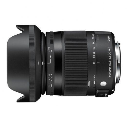 Sigma Contemporary Objetivo 18-200mm F3.5-6.3 DC Macro OS HSM para Nikon