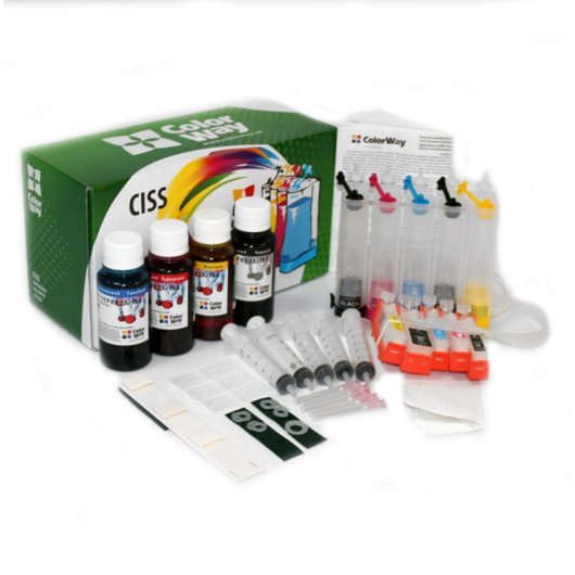 ColorWay CISS Cartuchos Recargables para Canon IX6550