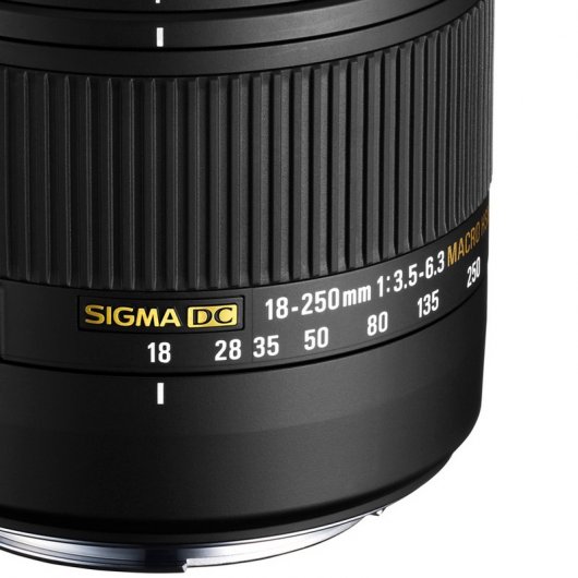 Sigma DC 3.5-6.3 18-250 OS AF HSM Macro para Canon