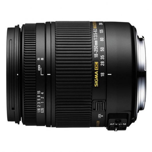 Sigma DC 3.5-6.3 18-250 OS AF HSM Macro para Canon