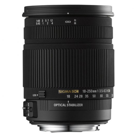 Sigma DC 3.5-6.3 18-250 OS AF HSM Macro para Canon