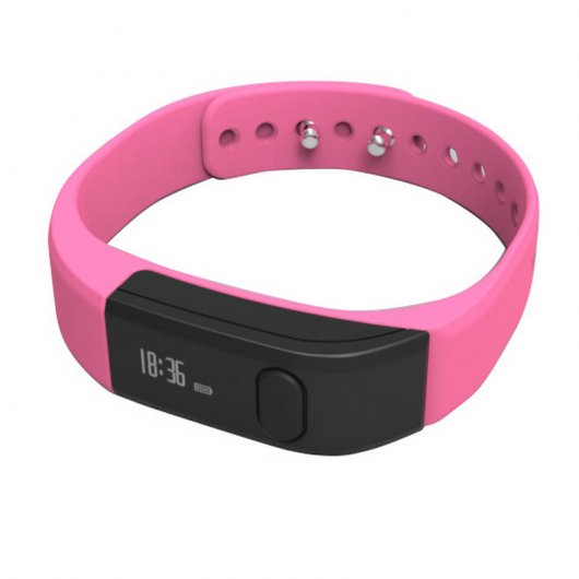 Leotec Pulsera Fitness Smart Rosa
