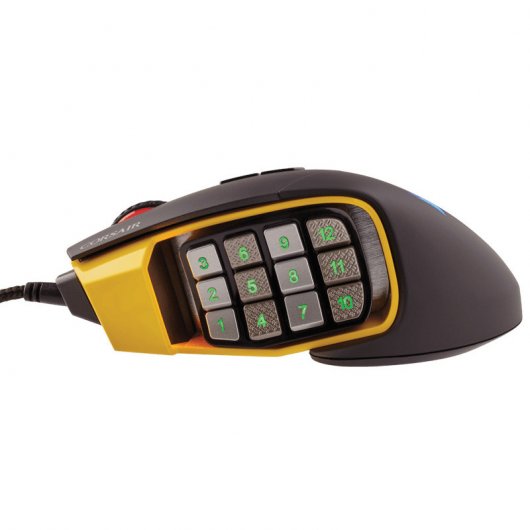 Corsair Scimitar Ratón Óptico RGB Gaming 12000 DPI