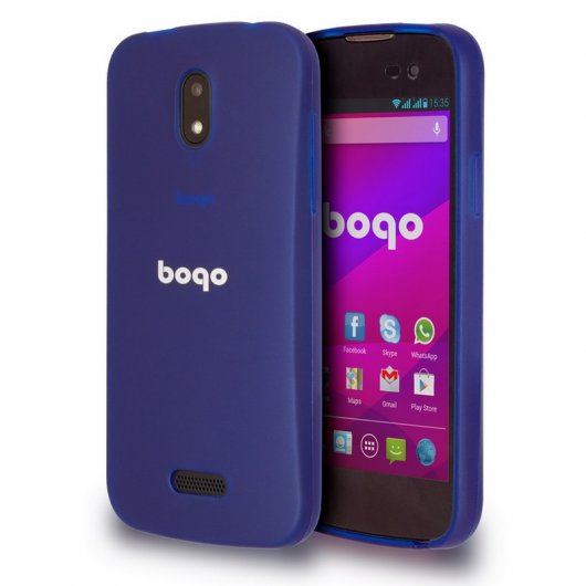 Bogo Funda Silicona Azul para Lifestyle 4.5QC