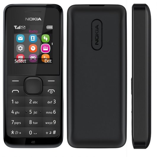 Nokia 105 Dual Negro Libre