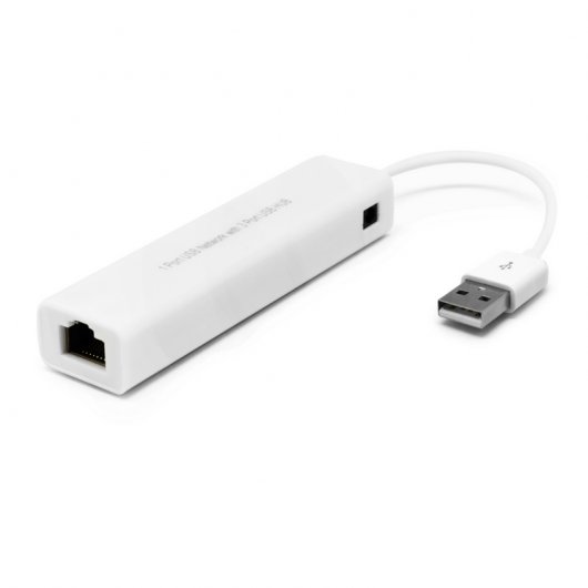 Adaptador USB a Ethernet con HUB 3x USB