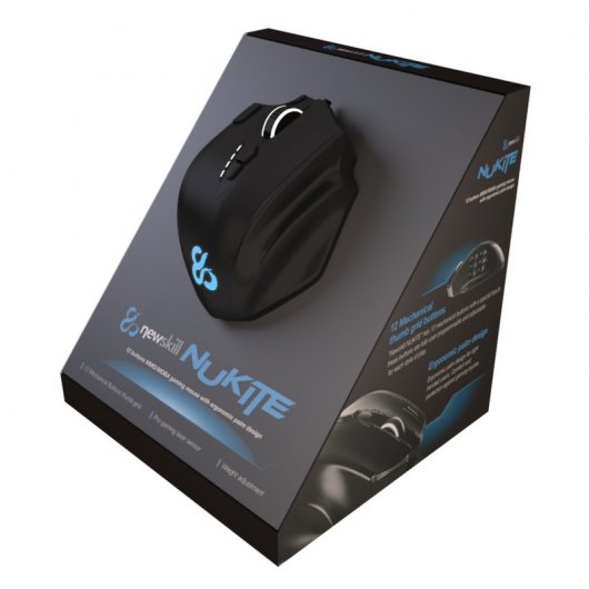 Newskill Nukite Ratón Gaming MMO/MOBA RGB 16000 DPI