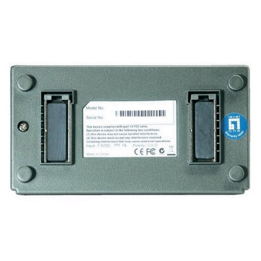 LevelOne FSW-0508TX switch di rete Non gestito Fast Ethernet (10/100) Nero, Grigio