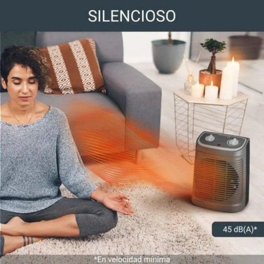 Aquecedor Termoventilador Rowenta SO2330F2 2400W Silencioso