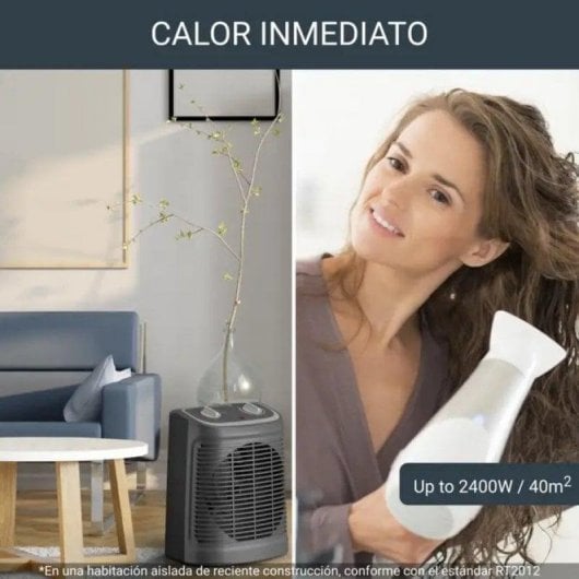 Aquecedor Termoventilador Rowenta SO2330F2 2400W Silencioso