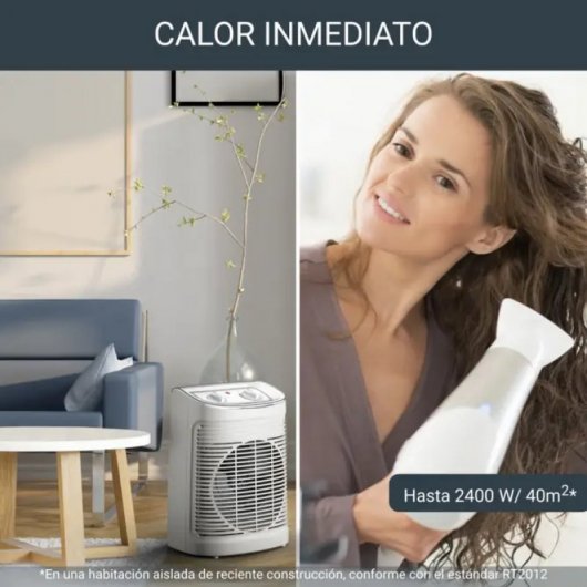 Rowenta SO6510F2 Instant Comfort Aqua Calefactor 2400W