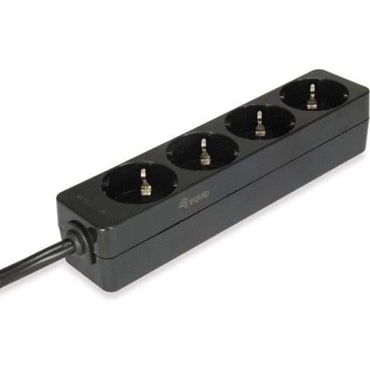 Régua de tomadas Equip 333281 4 tomadas cabo 1,1 m preto