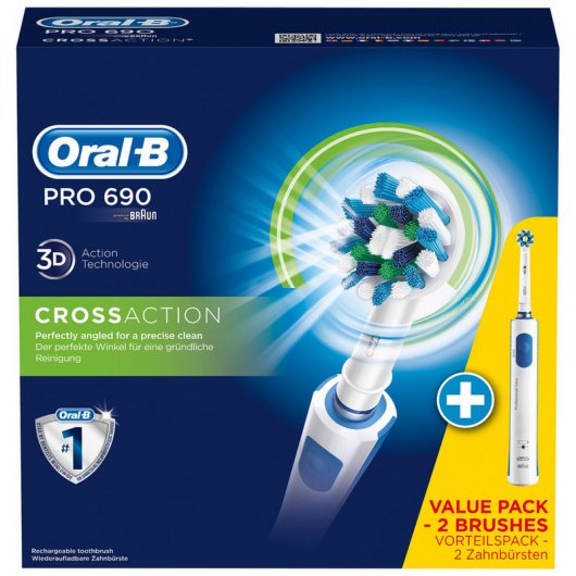 Oral-B Pro 690 CrossAction Duo
