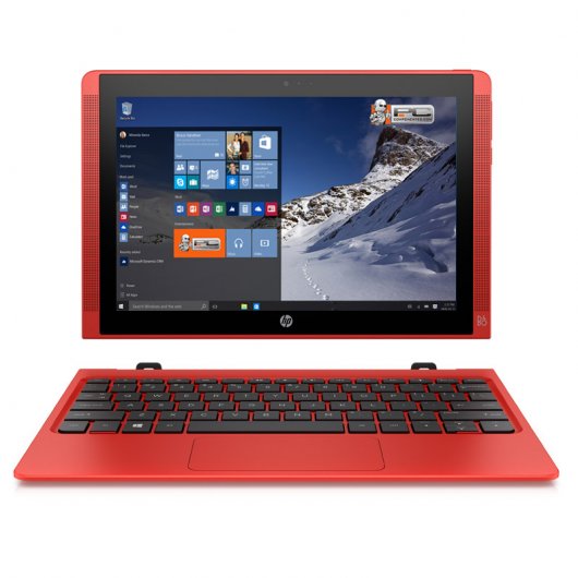 HP Pavilion X2 10-N002NS Atom Z3736F/2GB/32GB/10.1" Rojo