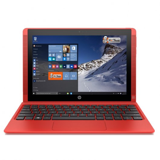 HP Pavilion X2 10-N002NS Atom Z3736F/2GB/32GB/10.1" Rojo