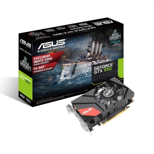 Asus GeForce Strix GTX 950 Mini 2GB DDR5