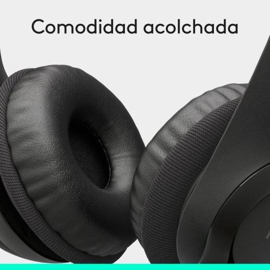 Logitech H390 Auriculares Estéreo con Micrófono con Supresión de Ruido USB-A funciona con Chromebook