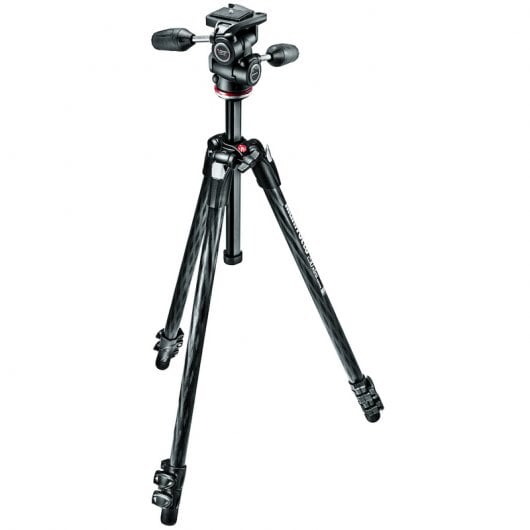 Manfrotto 290 XTRA Kit Trípe Carbono com Rótula 3Way
