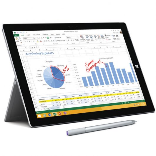 Microsoft Surface 3 Pro Intel Core i5/4GB/128SSD/12" Táctil