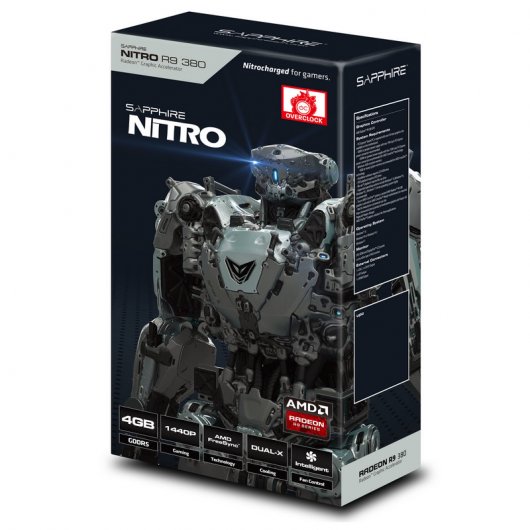 Sapphire R9 380 OC Nitro Dual-X 4GB GDDR5