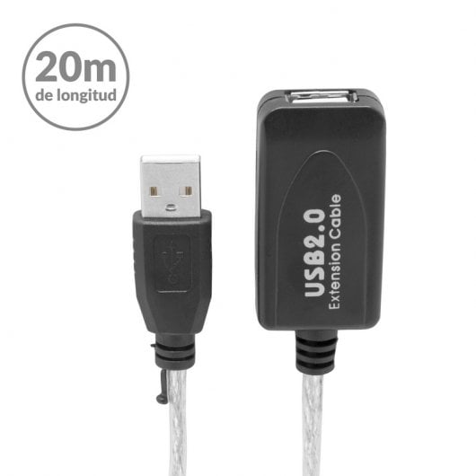 Unotec Cable Extensor USB 2.0 20 Metros