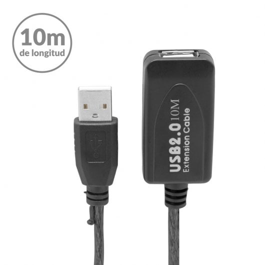 Unotec Cable Extensor USB 2.0 10 Metros