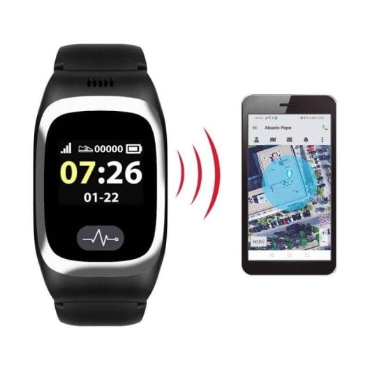 Tracmi B6 Reloj con Llamadas SOS y Localizador GPS