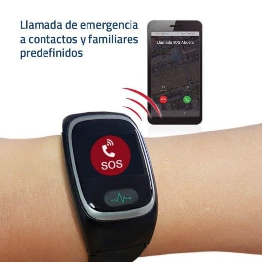 Tracmi B6 Reloj con Llamadas SOS y Localizador GPS