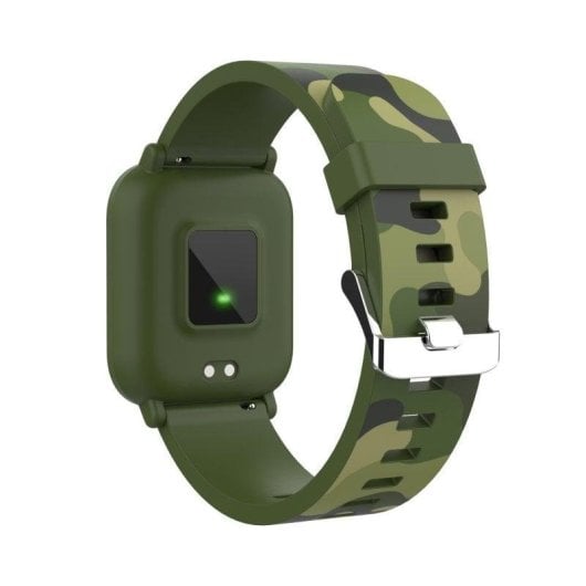 Canyon My Dino Bluetooth 1.3" IPS Verde Camuflagem Correa Azul Jogos Educativos Pulsómetro