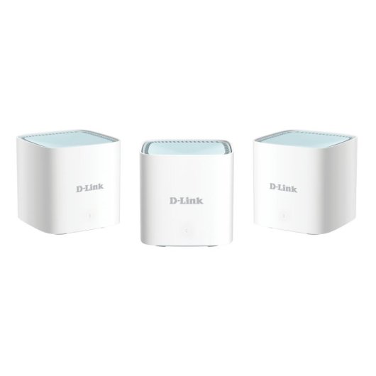 WiFi Mesh D-Link Eagle Pro AI 3 Nós 1500 Mbps 500 m² com IA e controlo por voz
